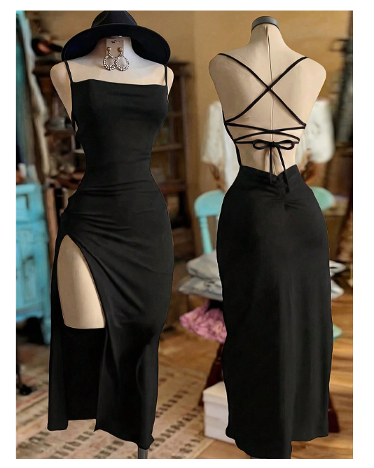 Vestido Ébano Slit