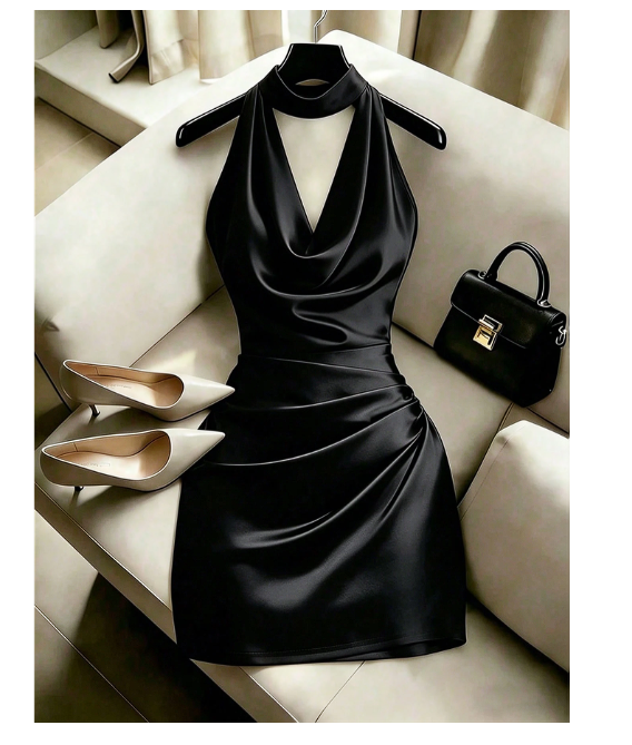 Halter Noir